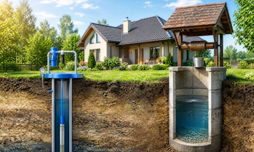 Автономное водоснабжение загородного дома Астрахань: скважина или колодец